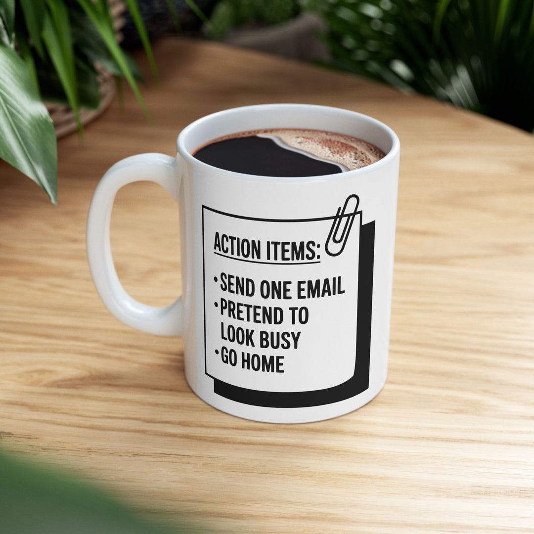 Action Item Mug