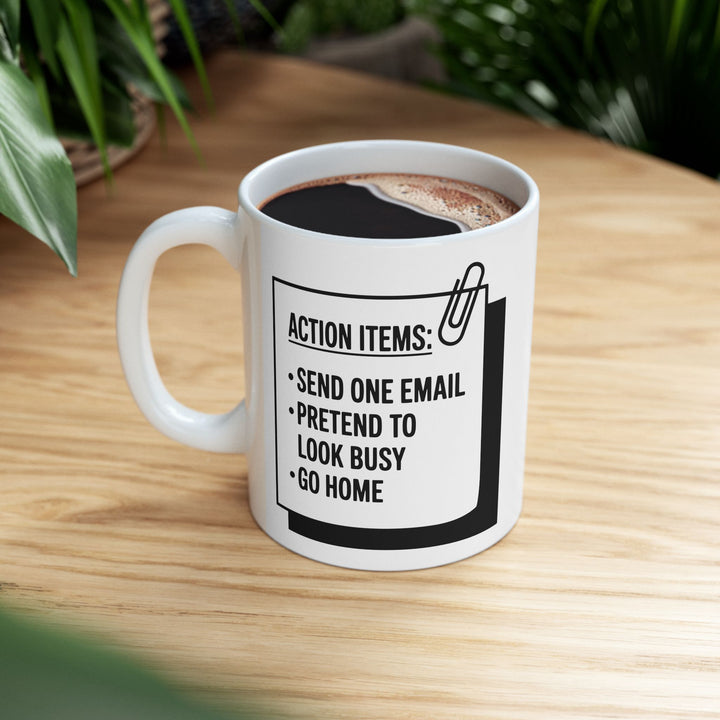 Action Item Mug