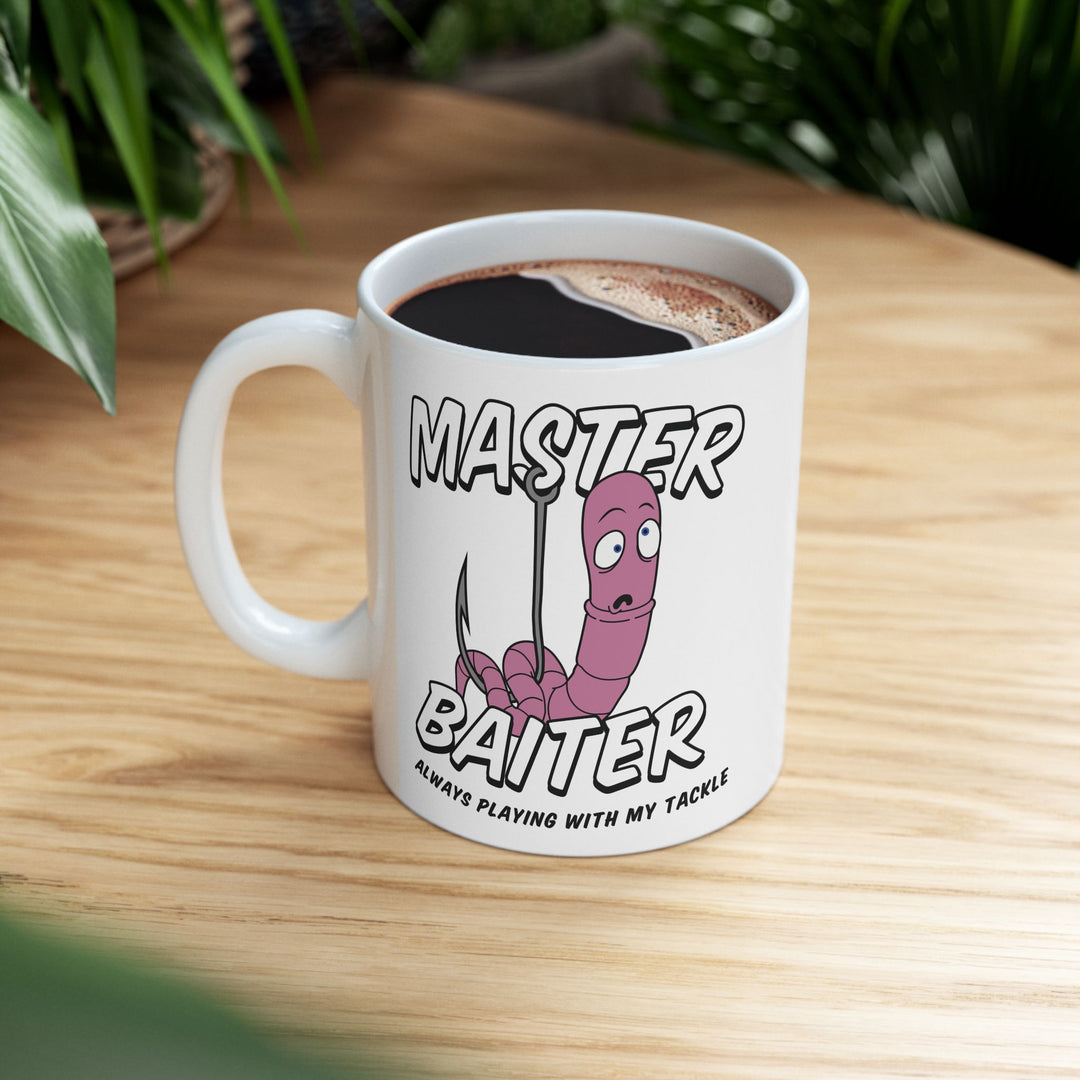 Master Baiter Funny Fishing Mug