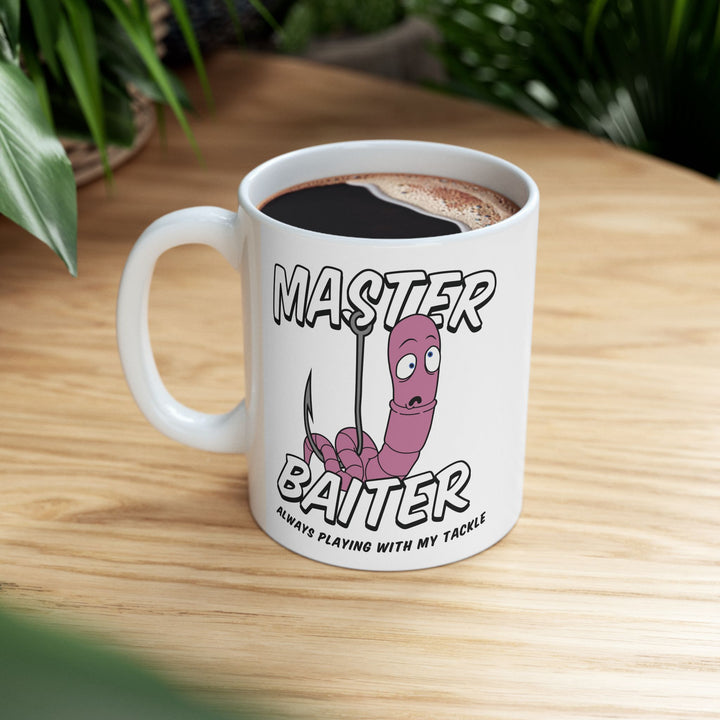 Master Baiter Funny Fishing Mug