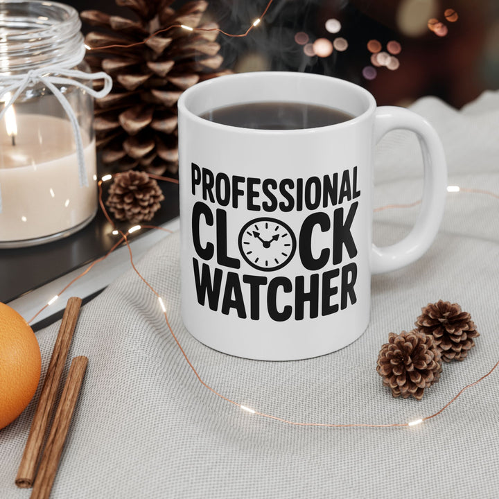 Professional Clock Watcher Mug