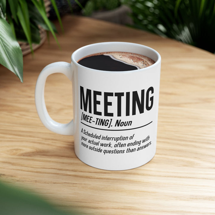 Meeting Definition Mug