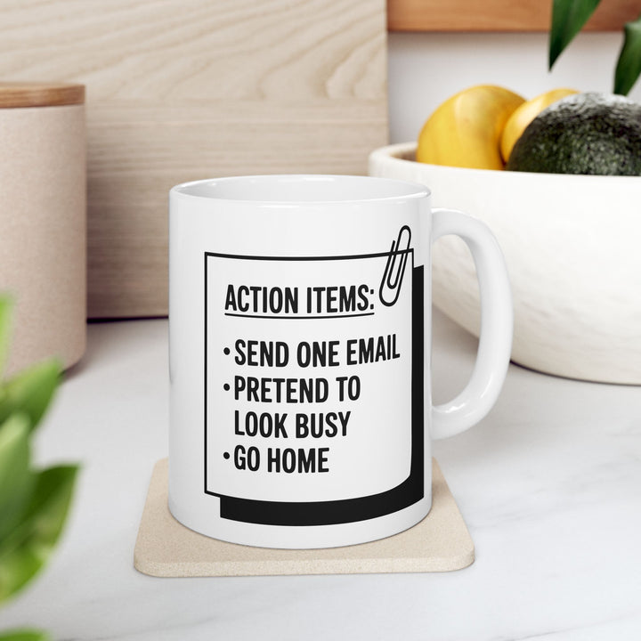 Action Item Mug