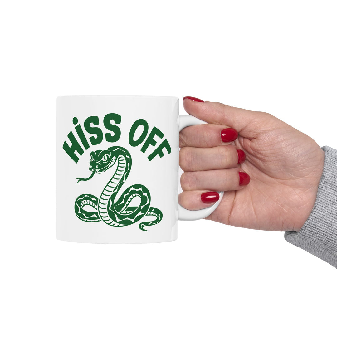 Hiss Off Mug