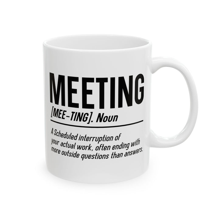 Meeting Definition Mug