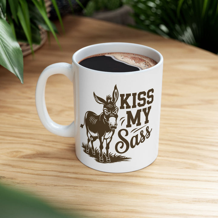 Kiss My Sass Mug