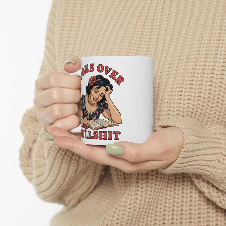 Books Over Bullsh*t Mug