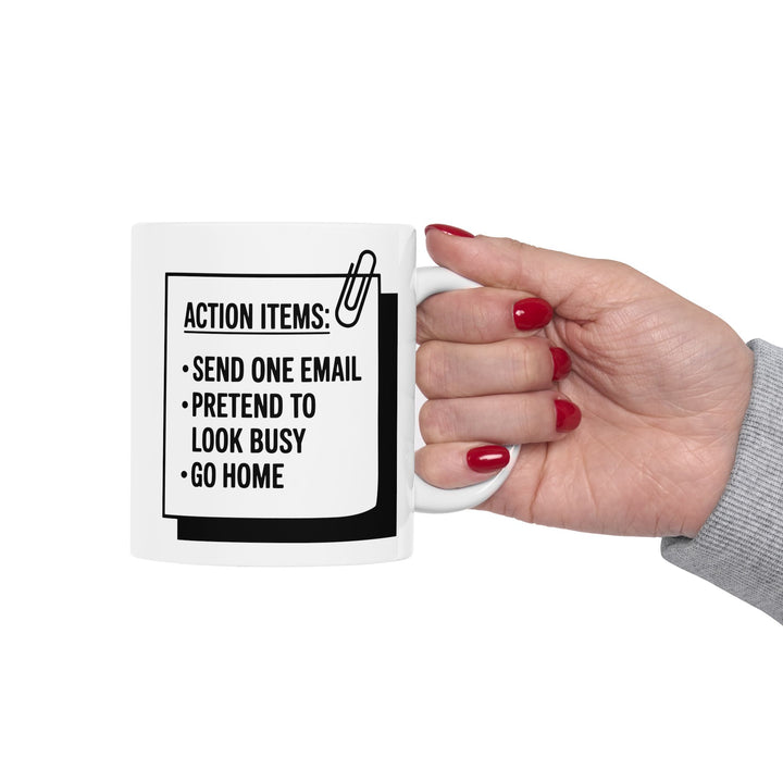 Action Item Mug