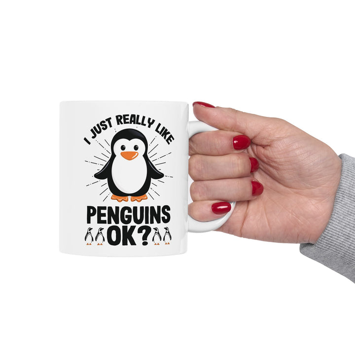 I Just Really Like Penguins Mug