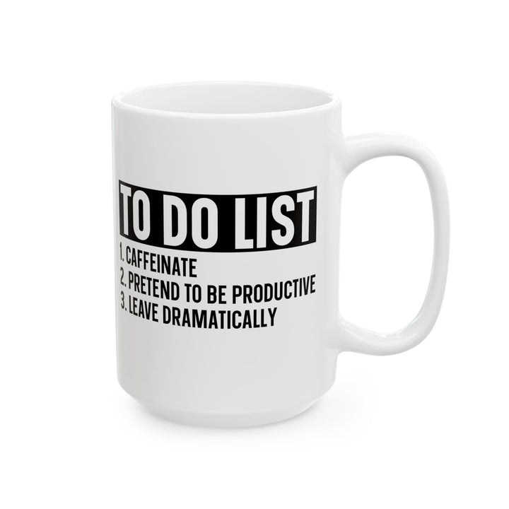To Do List Mug