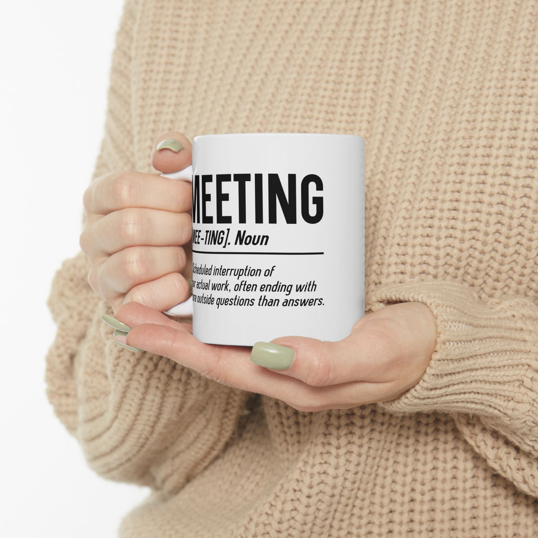 Meeting Definition Mug
