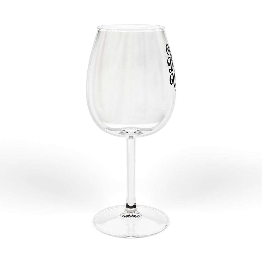 12oz Wine Glass – "Wine Down For What?" Funny Cocktail Party Gift