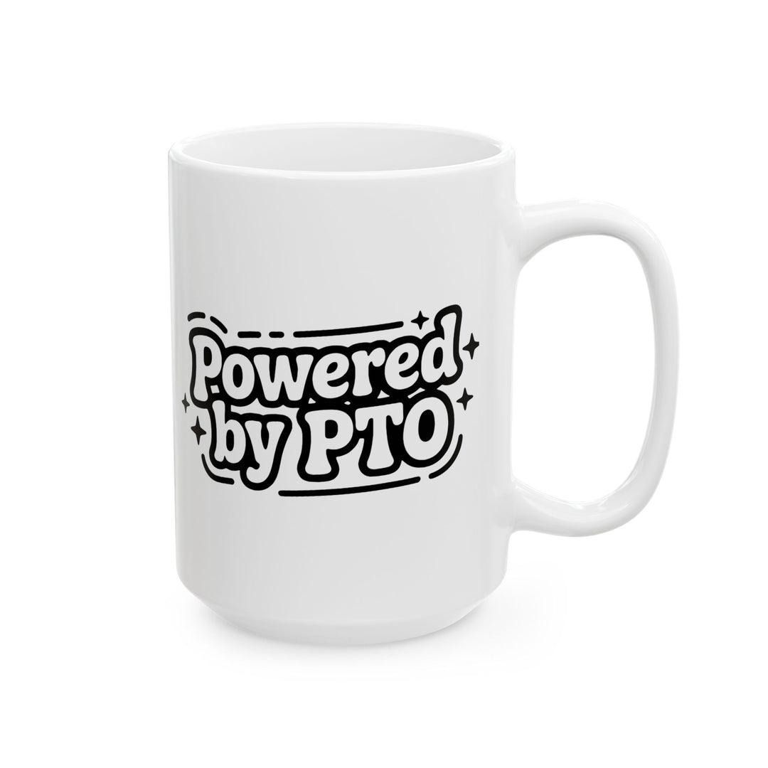 Powered By PTO Mug