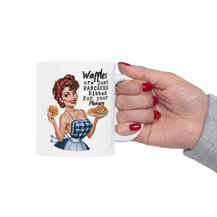 Funny Housewife Waffle Mug