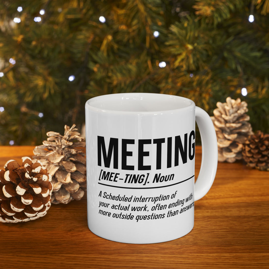 Meeting Definition Mug