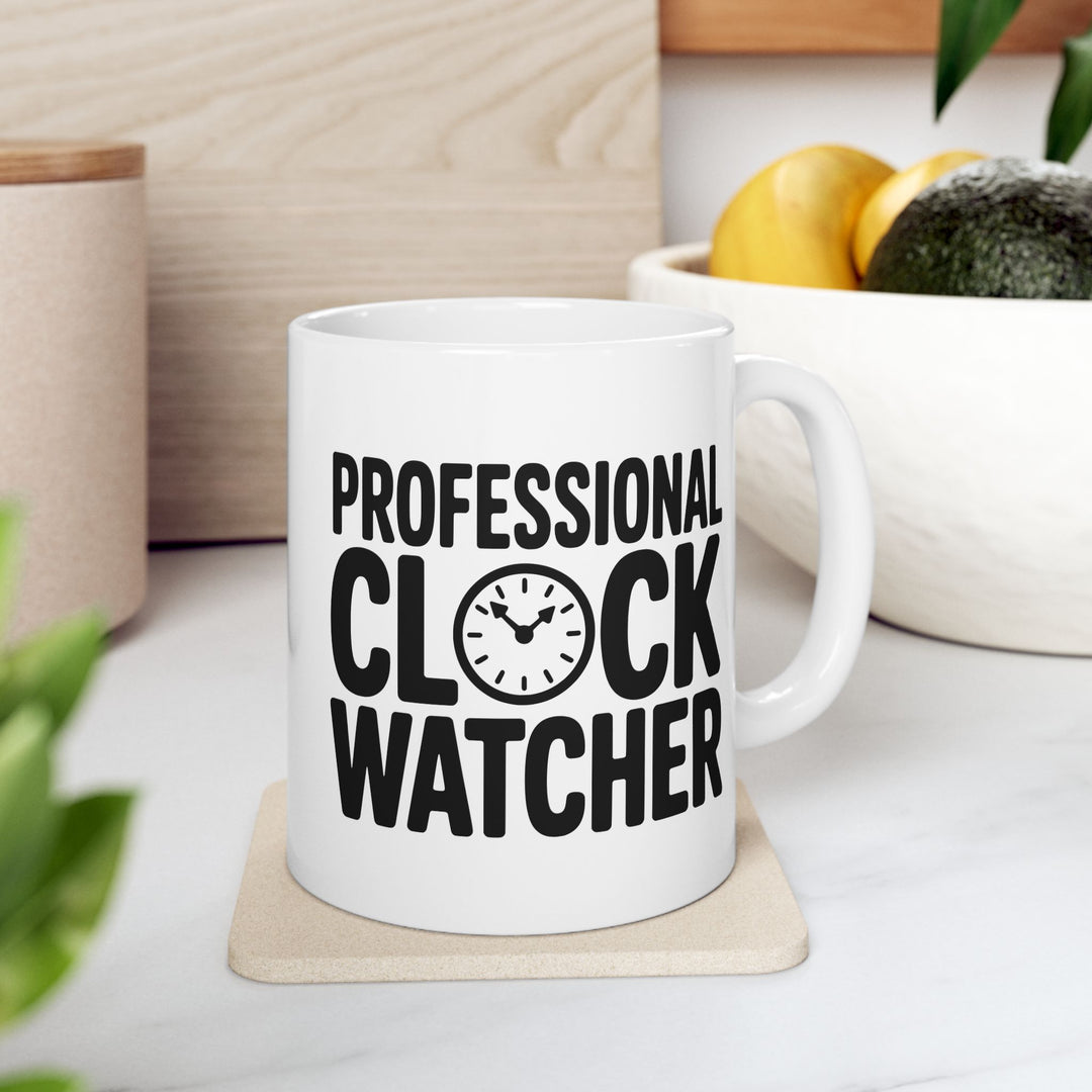 Professional Clock Watcher Mug