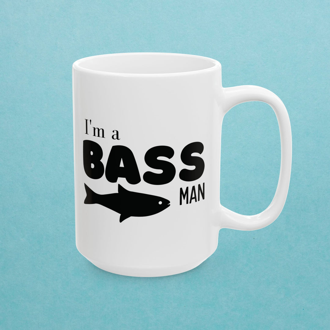 I Am A Bass Man Mug