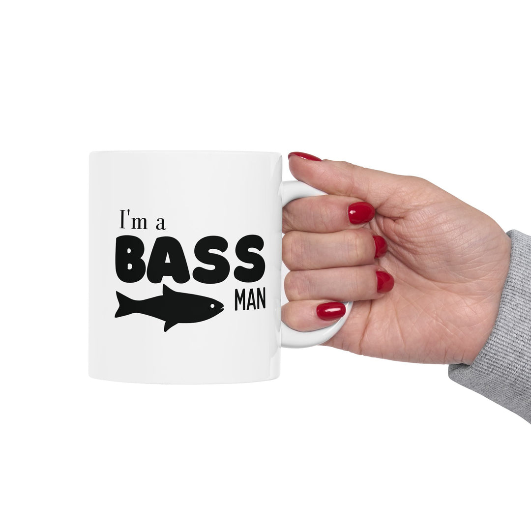 I Am A Bass Man Mug