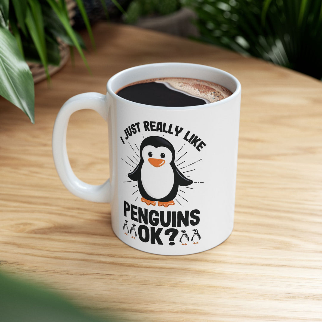 I Just Really Like Penguins Mug