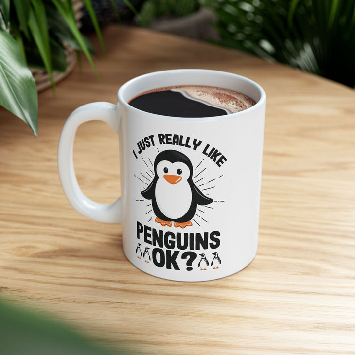 I Just Really Like Penguins Mug