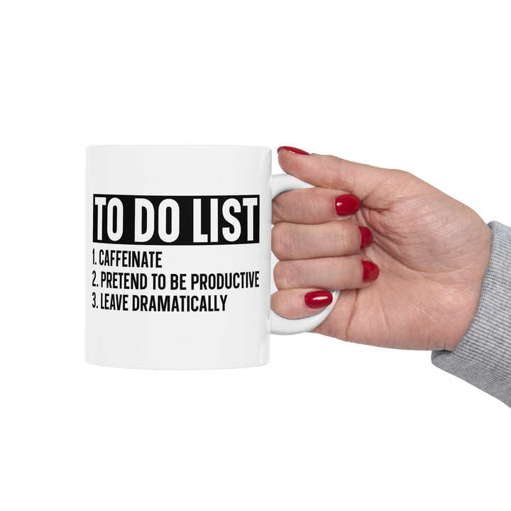 To Do List Mug