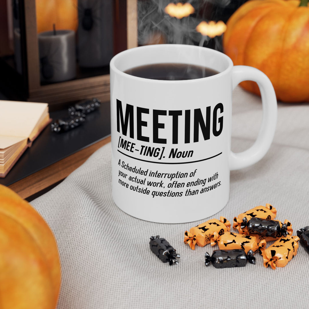 Meeting Definition Mug