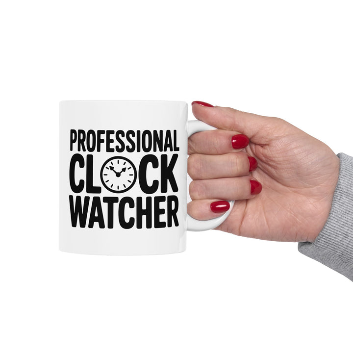 Professional Clock Watcher Mug