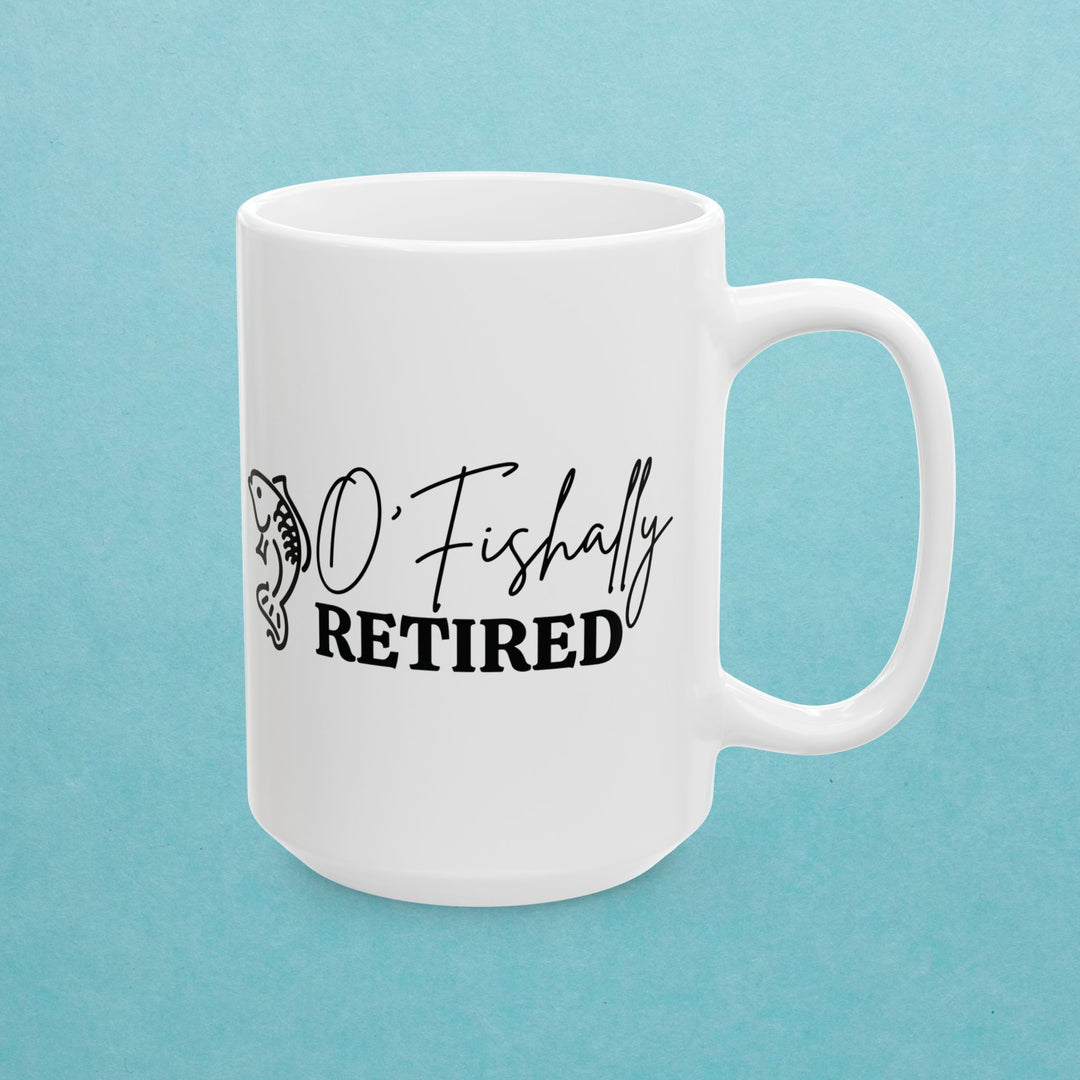 O Fishally Retired Mug