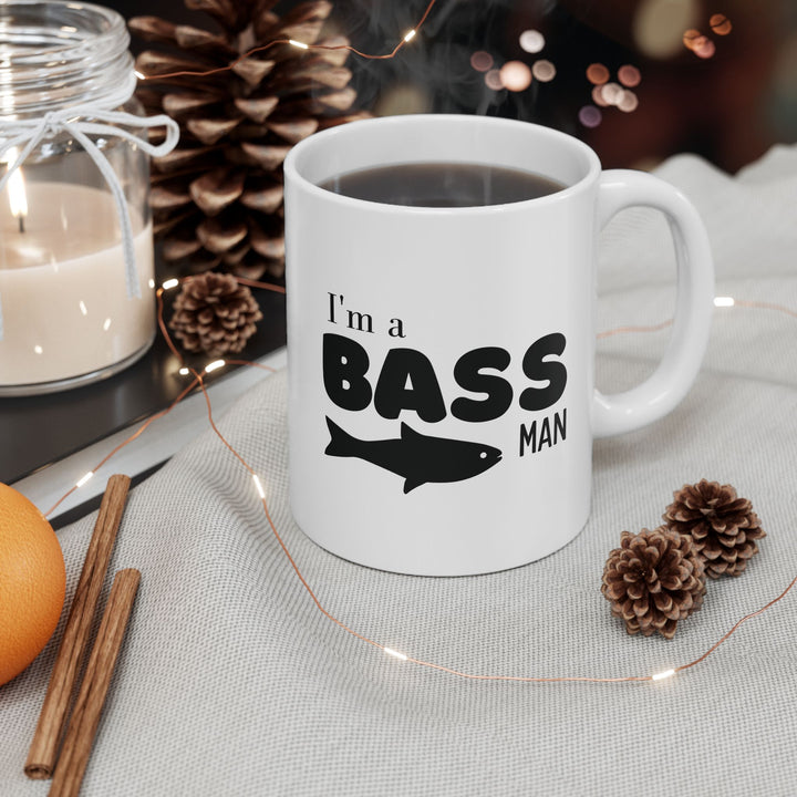 I Am A Bass Man Mug
