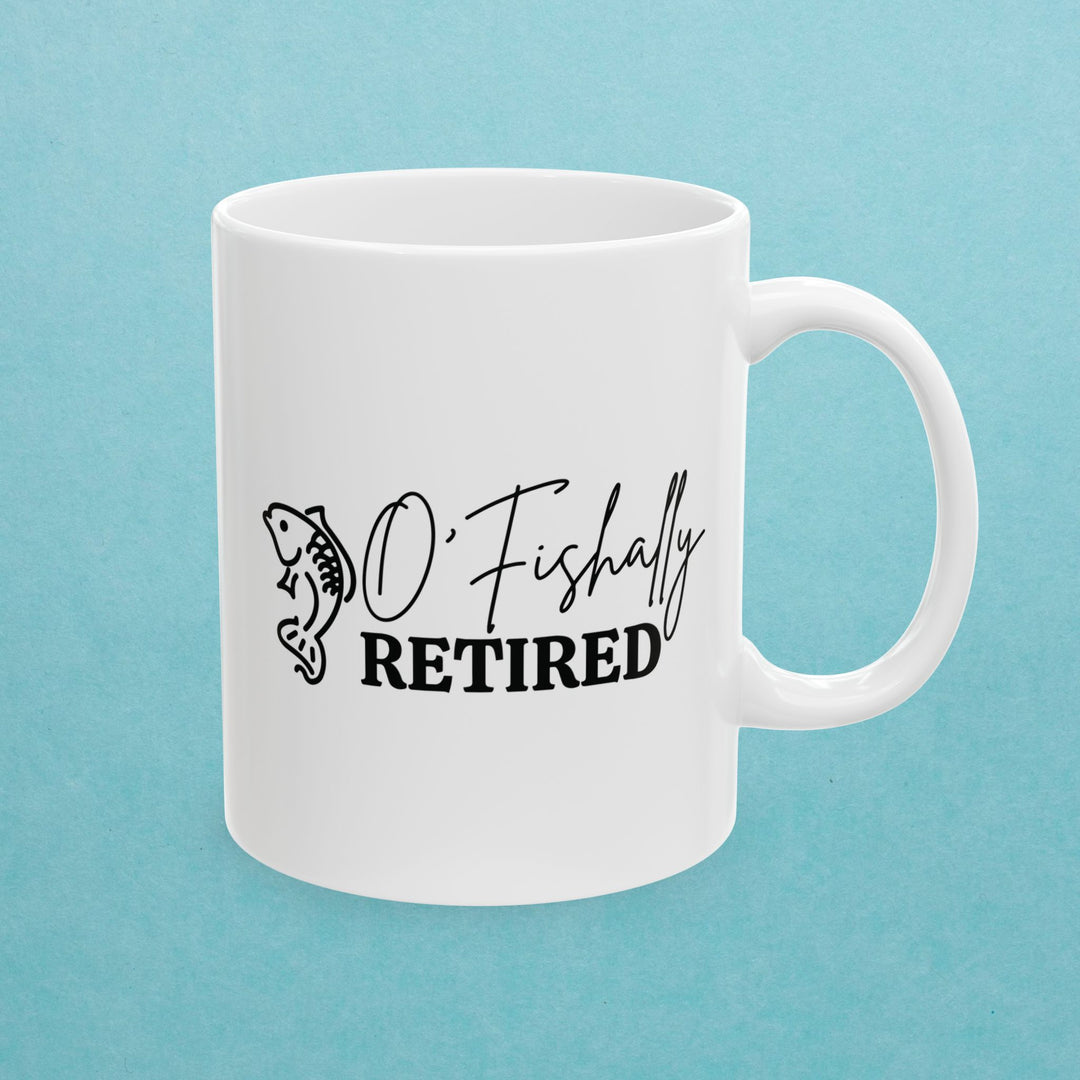 O Fishally Retired Mug