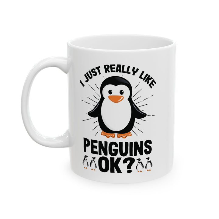 I Just Really Like Penguins Mug
