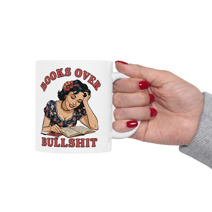 Books Over Bullsh*t Mug