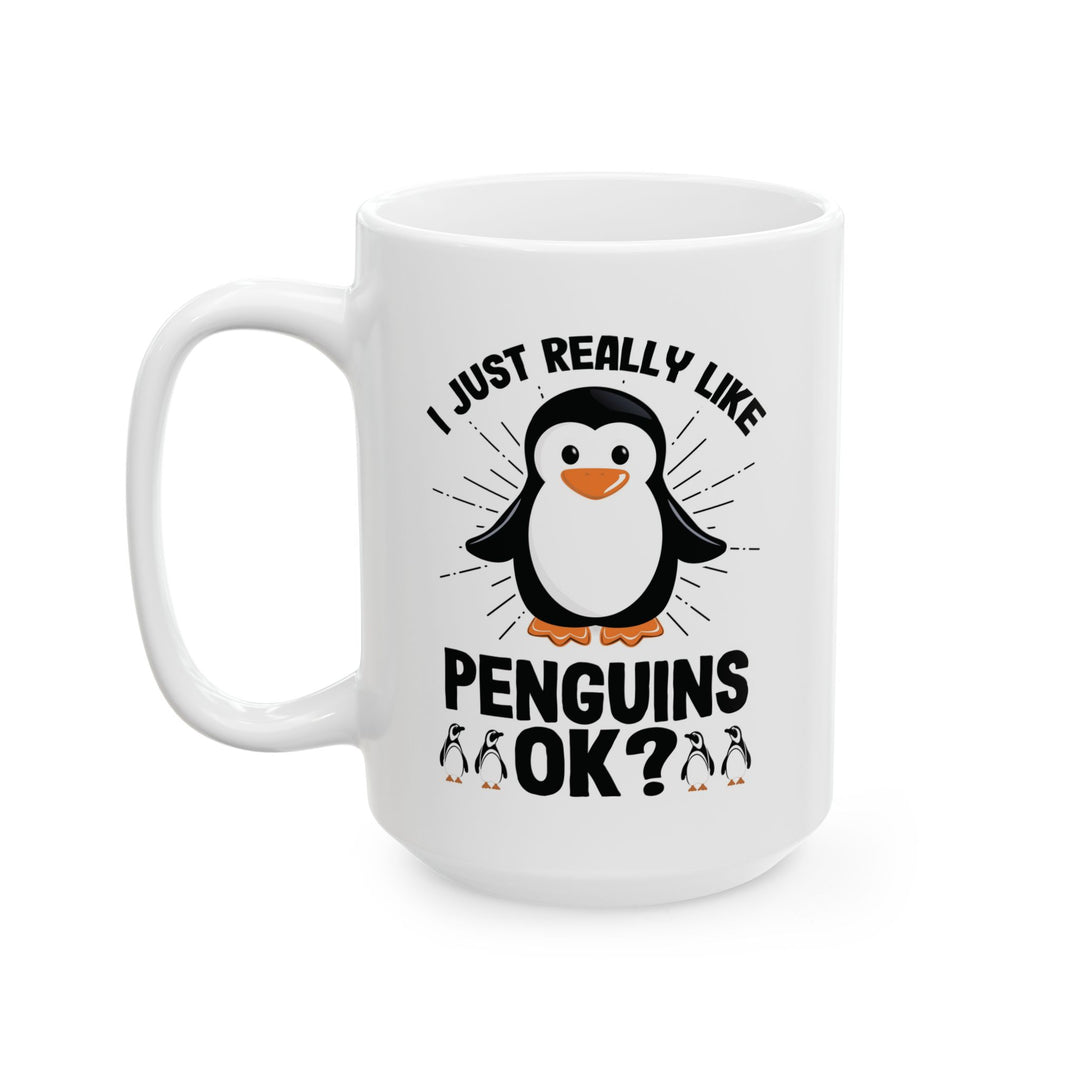 I Just Really Like Penguins Mug