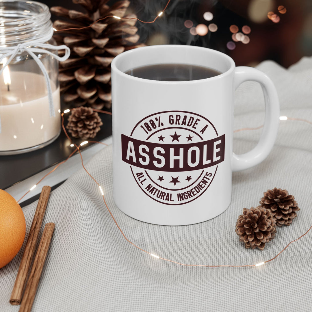 100% Grade A As*hole Mug