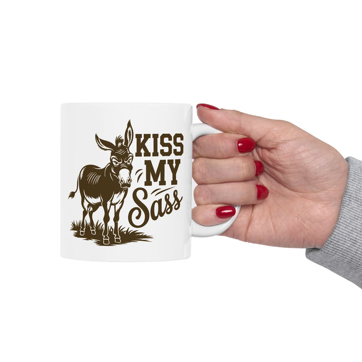 Kiss My Sass Mug