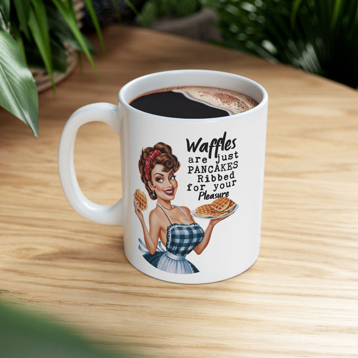 Funny Housewife Waffle Mug