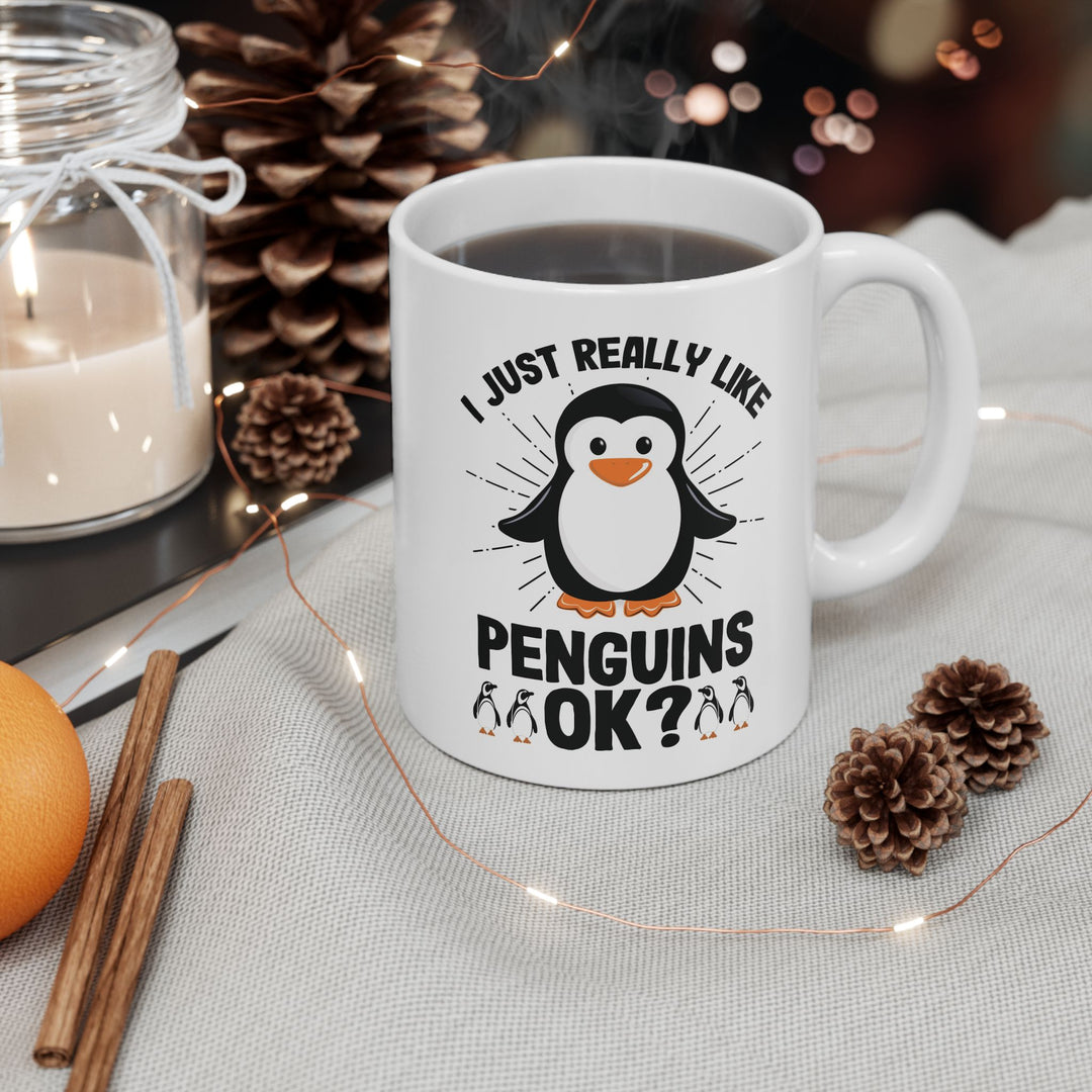 I Just Really Like Penguins Mug