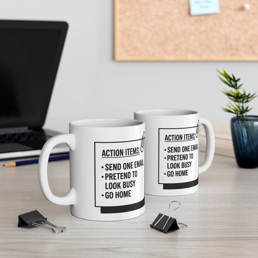 Action Item Mug