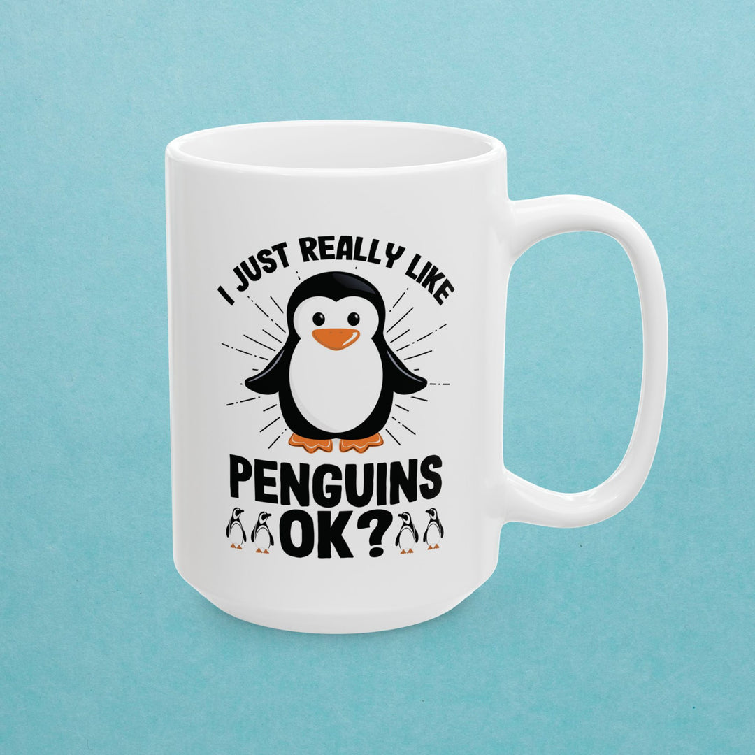 I Just Really Like Penguins Mug