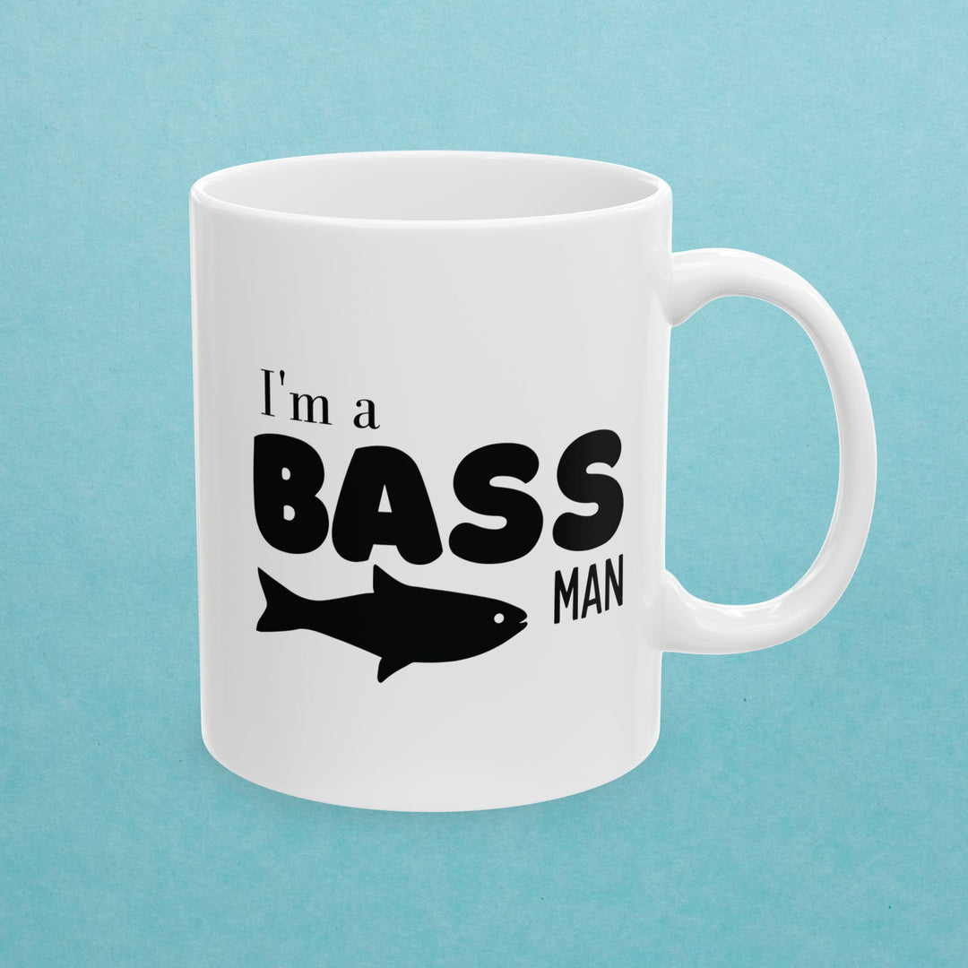 I Am A Bass Man Mug