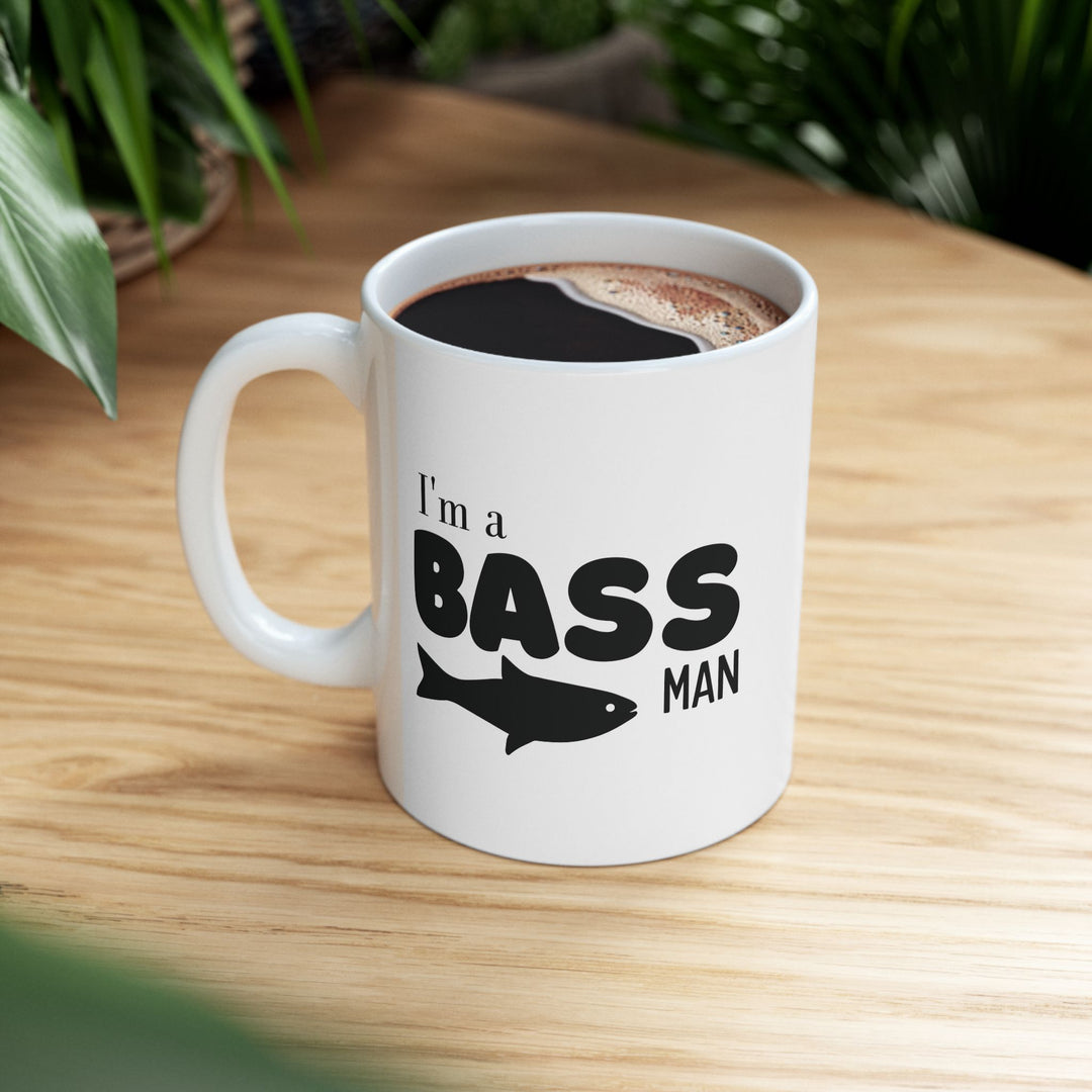 I Am A Bass Man Mug