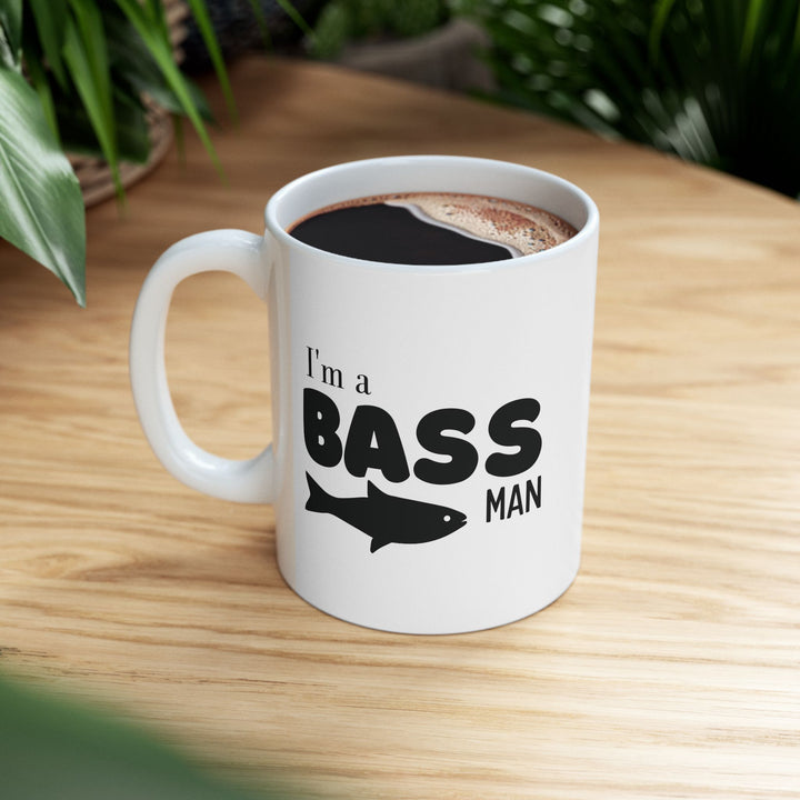 I Am A Bass Man Mug