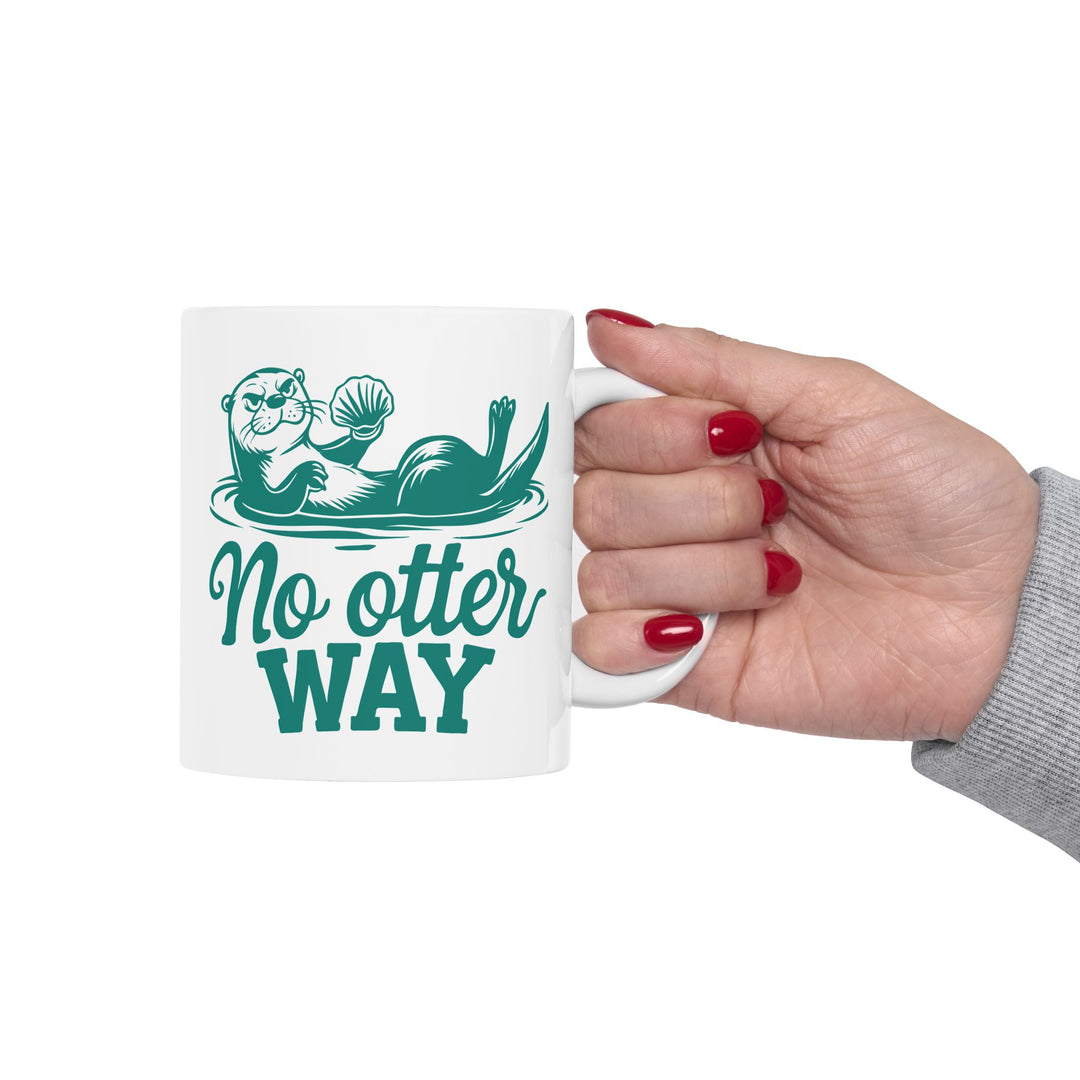 No Otter Way Mug