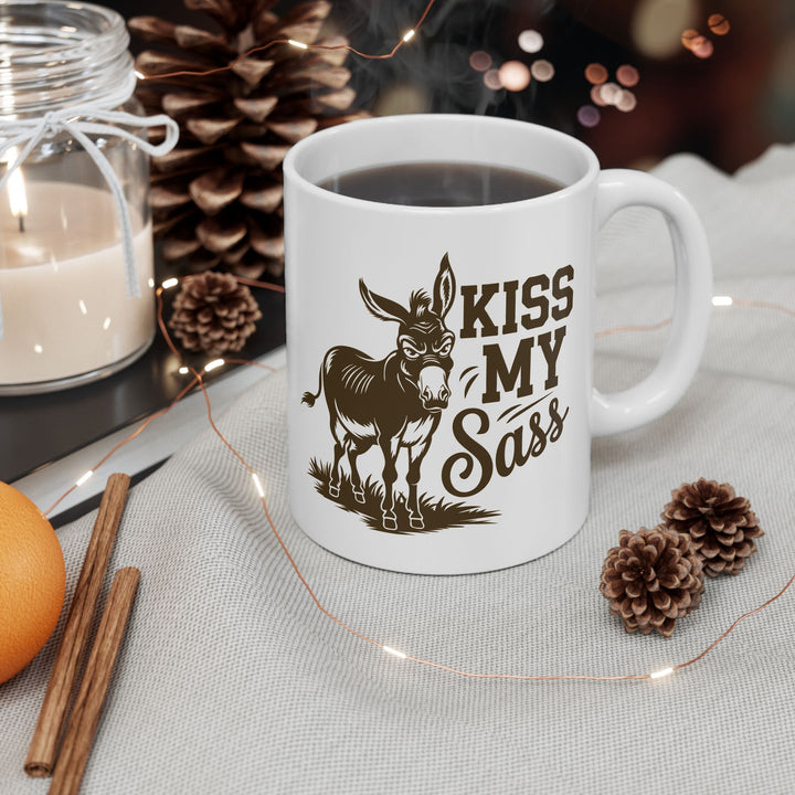 Kiss My Sass Mug