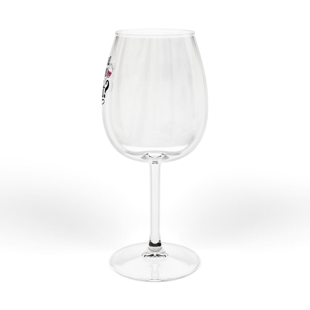 12oz Wine Glass – "Wine Down For What?" Funny Cocktail Party Gift