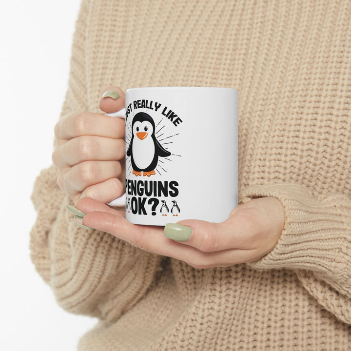 I Just Really Like Penguins Mug