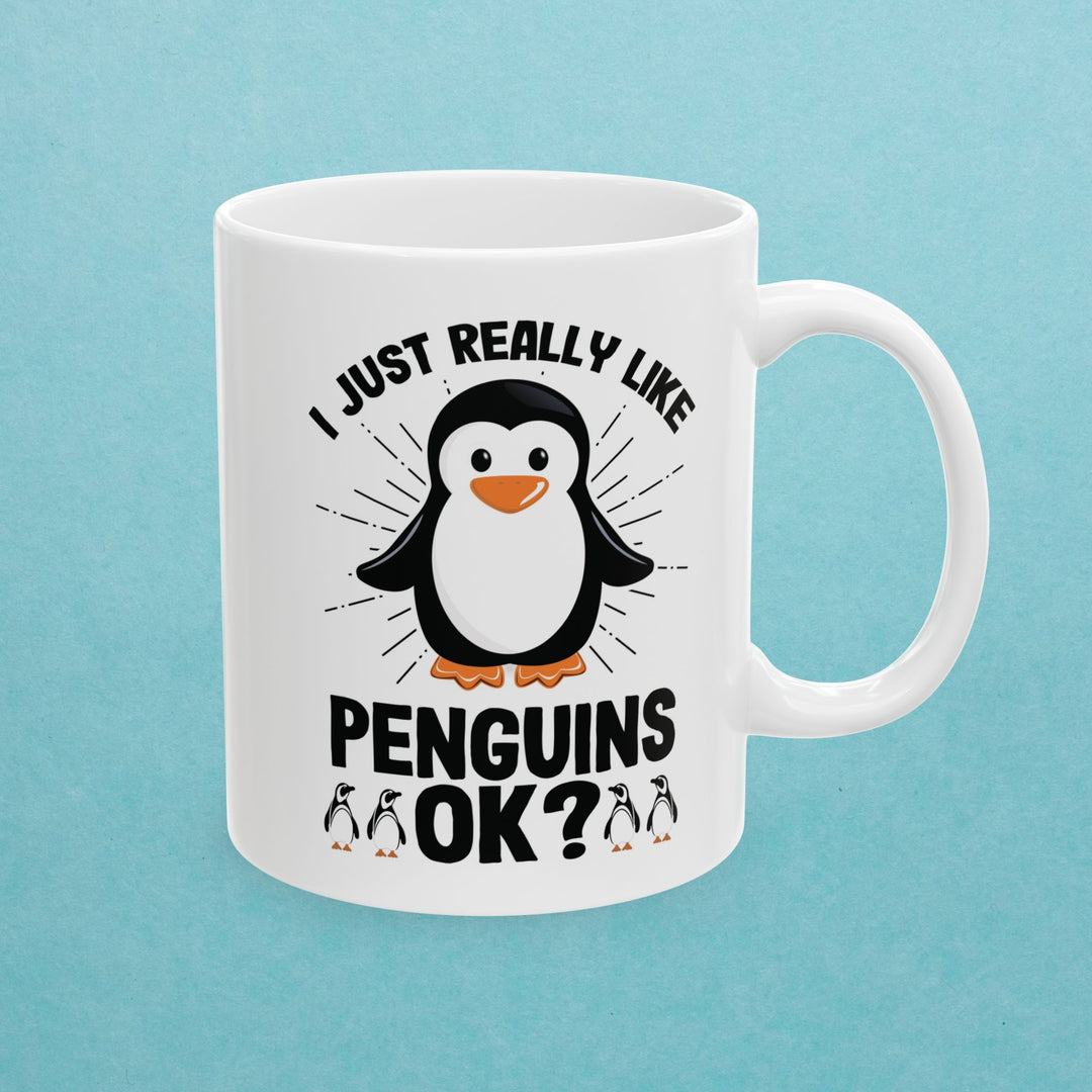 I Just Really Like Penguins Mug