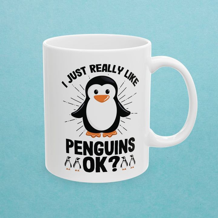 I Just Really Like Penguins Mug