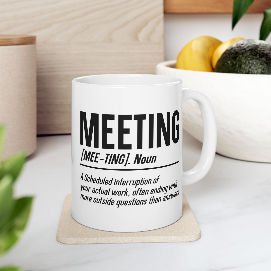 Meeting Definition Mug