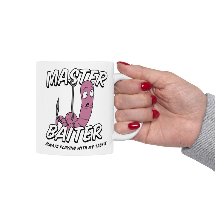 Master Baiter Funny Fishing Mug